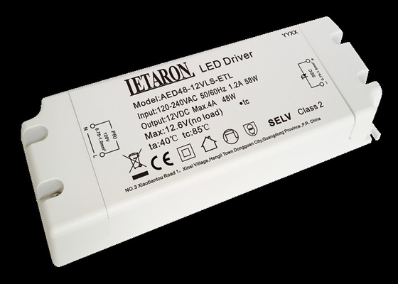 ไดร์เวอร์ LED Letaron แรงดันไฟคงที่ 12 โวลต์สำหรับไฟเฟอร์นิเจอร์ในห้องน้ำ