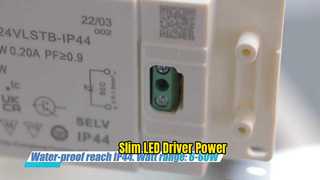 ไดร์เวอร์ LED Slim IP44