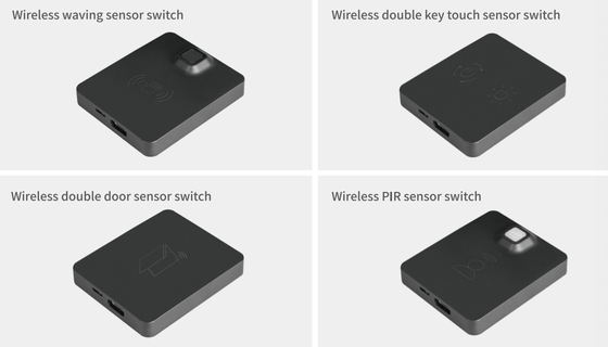 เซ็นเซอร์ประตูไร้สายสำหรับตู้เฟอร์นิเจอร์ 2.4G / เซ็นเซอร์ PIR ไร้สาย