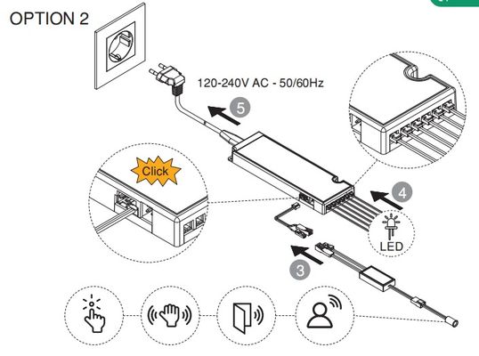 กล่อง LED 100-240V ทั่วโลก ไดรฟอร์, letaron กล่อง LED เฟอร์นิเจอร์ ทั่วโลก ไดรฟอร์, CE/ENEC/UKCA/SAA/UL