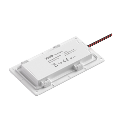 IP44 ห้องน้ํากันน้ํา สามารถปรับความเร็วได้ เร็ว, LED Dimmer 12V หรือ 24V Touch Sensor Double Key Dimmer สําหรับแสงกระจก