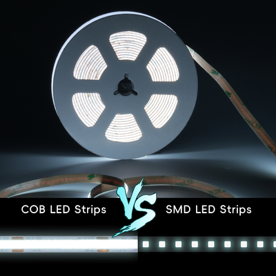 ไฟเส้น LED LETARON COB, ไฟเทป LED 24V, LED 480 ชิ้น/เมตร, สว่างพิเศษ ลูเมนสูง 6000K สีขาว 3 เมตร, หรี่แสงได้ พร้อมเทป 3M, แหล่งจ่ายไฟ UL 30W, สวิตช์สัมผัสสำหรับห้องนอน, บ้าน, DIY ในครัว